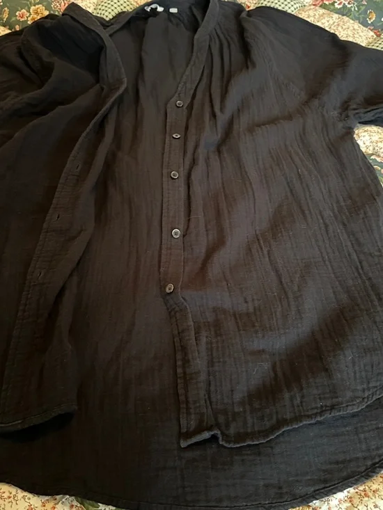 Wilfred Black Lightweight Tunic Top - Picture 7 of 14